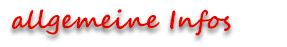 allgemeine Infos